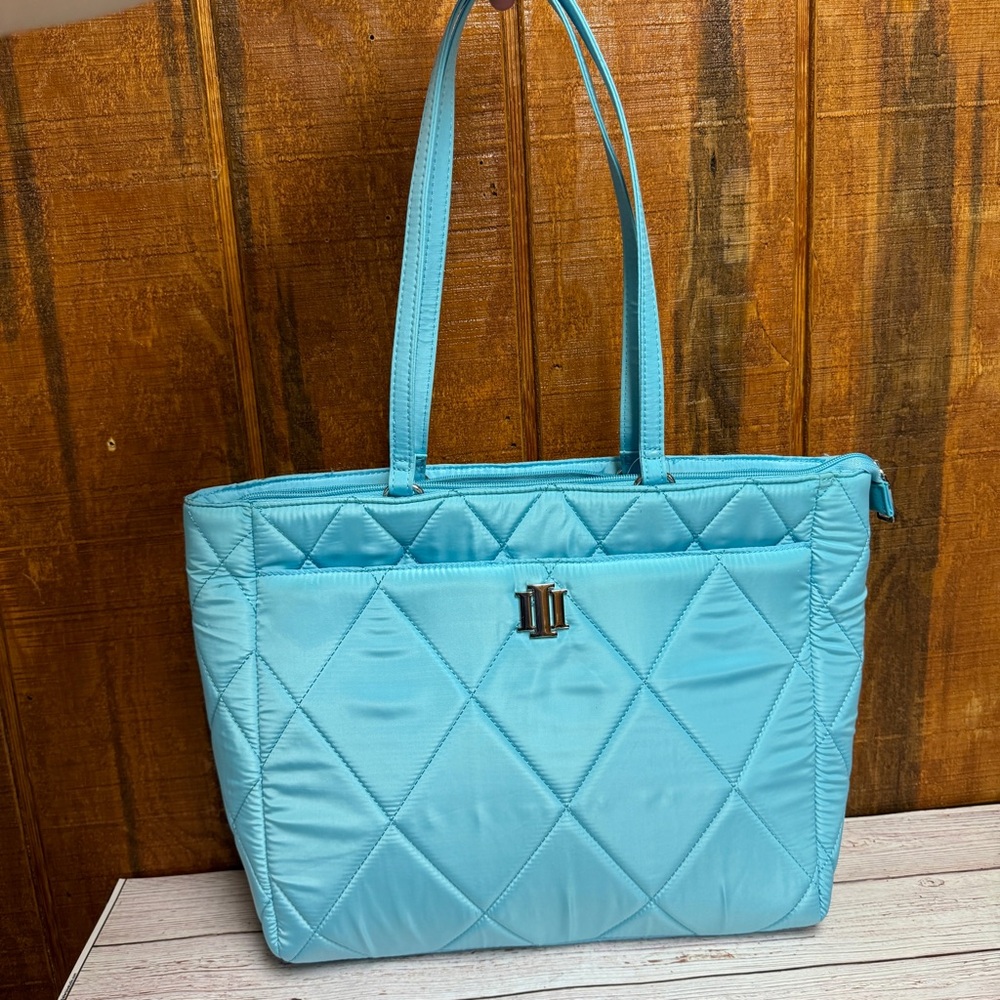 I.N.C. INTERNATIONAL CONCEPTS Ryenne Quilted Nylon Tote